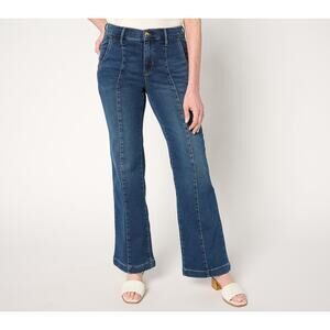 NWT Nicole Miller - New York Soho High Rise Bootcut Jeans sz 16